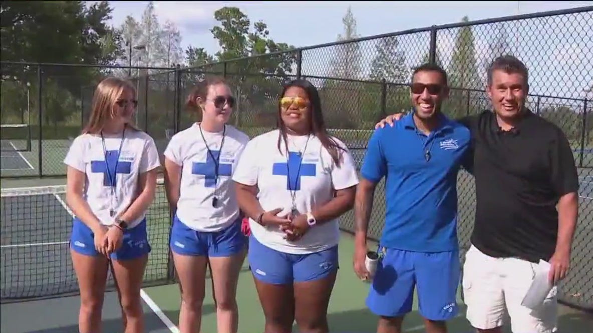 St. Pete man reunites with the lifeguards who saved his life